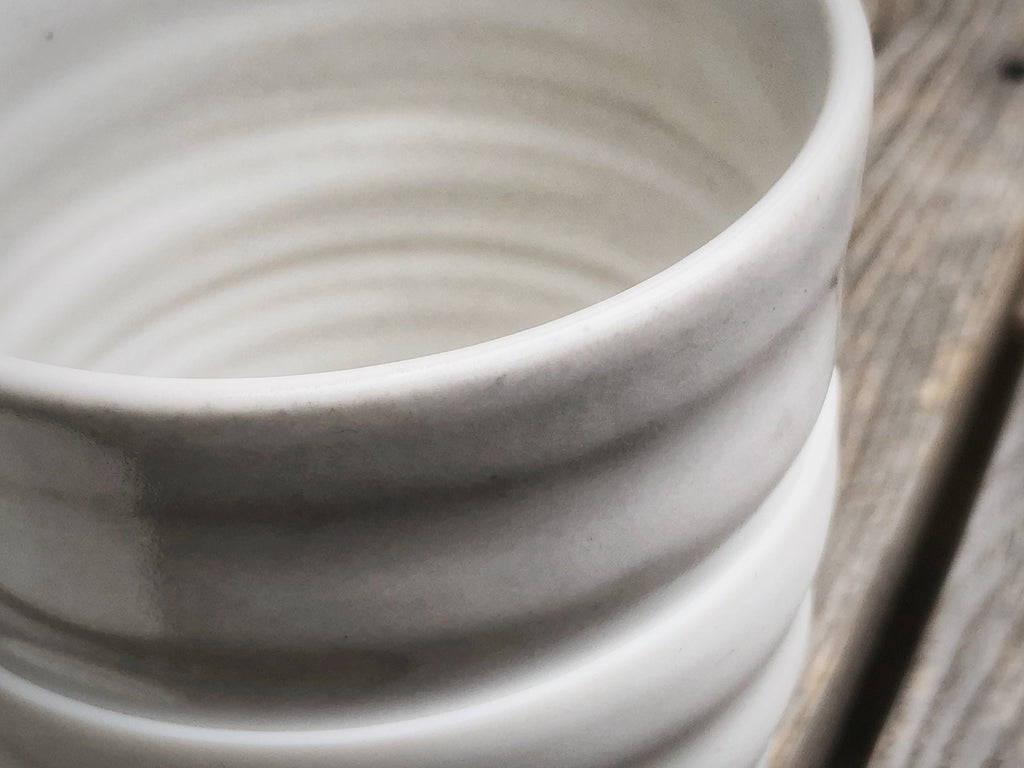Travel Cup - White with lid