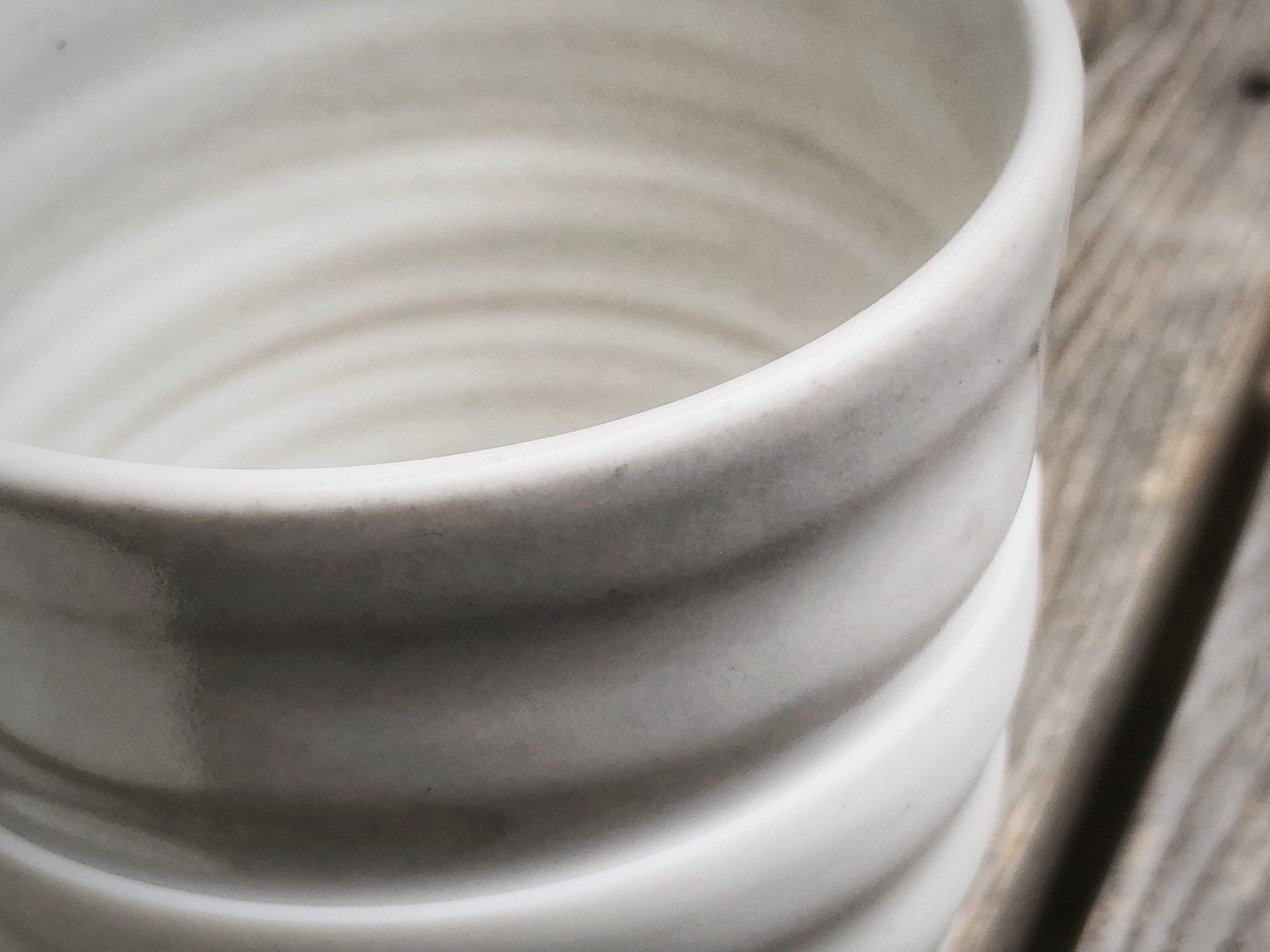 Travel Cup - White with lid